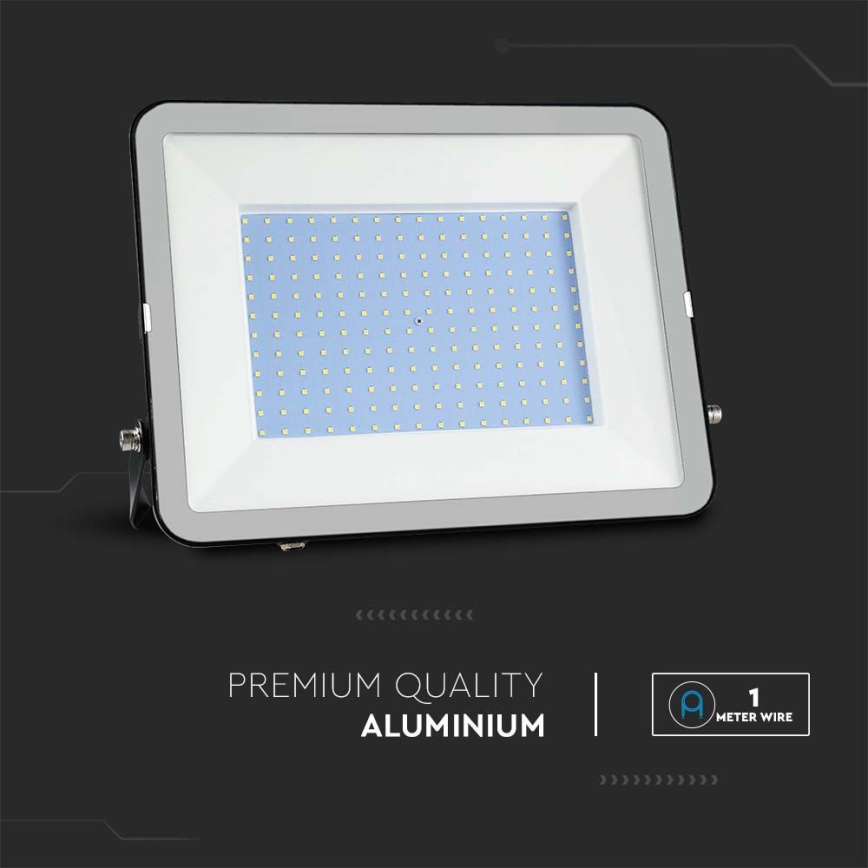 LED Reflektor SAMSUNG CHIP LED/300W/230V 6500K IP65 crna