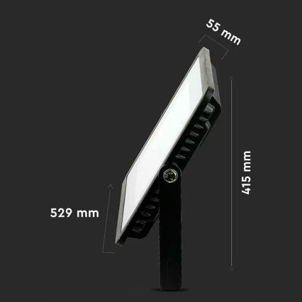 LED Reflektor SAMSUNG CHIP LED/300W/230V IP65 4000K crna