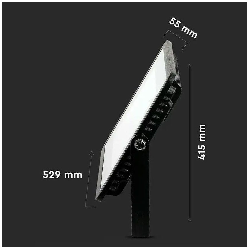 LED Reflektor SAMSUNG CHIP LED/300W/230V IP65 4000K crna