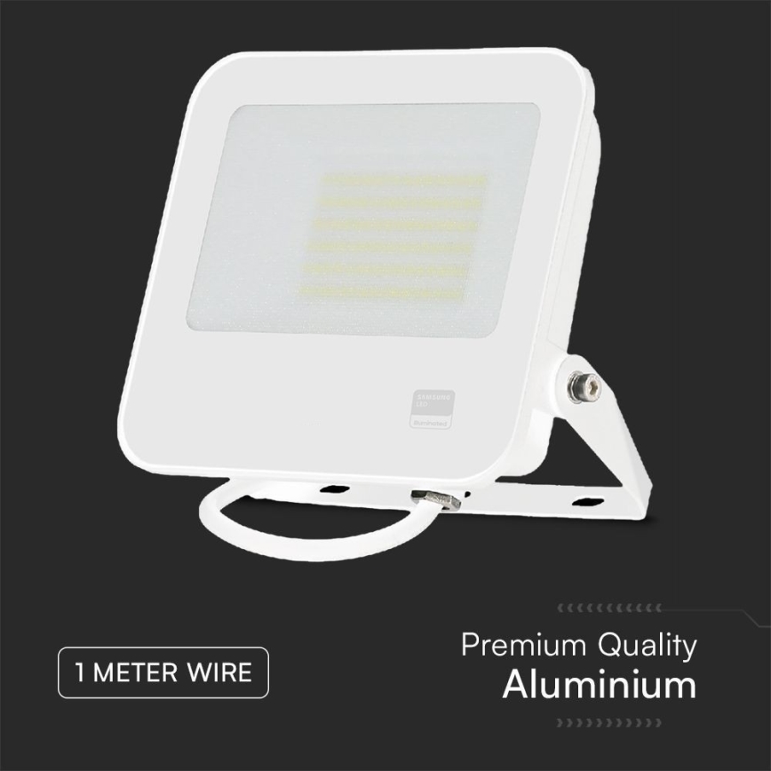 LED Reflektor SAMSUNG CHIP LED/50W/230V 4000K IP65 bijela