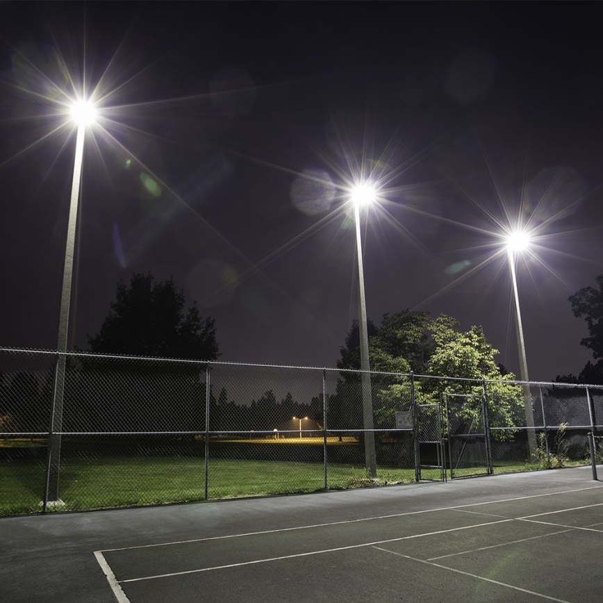 LED Reflektor SAMSUNG CHIP LED/50W/230V 6500K IP65 crna