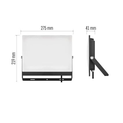 LED reflektor TAMBO EVO LED/100W/230V 4000K IP65 crna