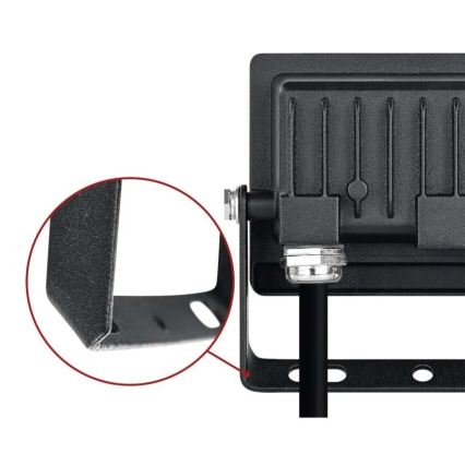 LED reflektor TAMBO EVO LED/10W/230V 4000K IP65 crna