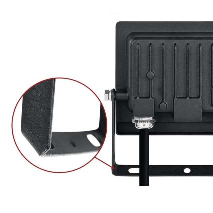 LED reflektor TAMBO EVO LED/20W/230V 4000K IP65 crni