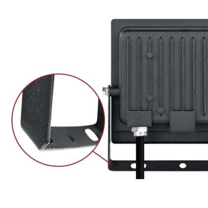 LED reflektor TAMBO EVO LED/30W/230V 4000K IP65 crne boje