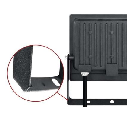 LED reflektor TAMBO EVO LED/50W/230V 4000K IP65 crna
