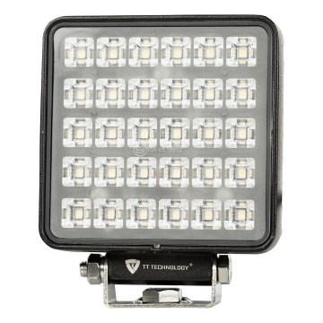 LED Reflektor za automobil BLACK LED/30W/10-30V IP69 5700K kvadratni