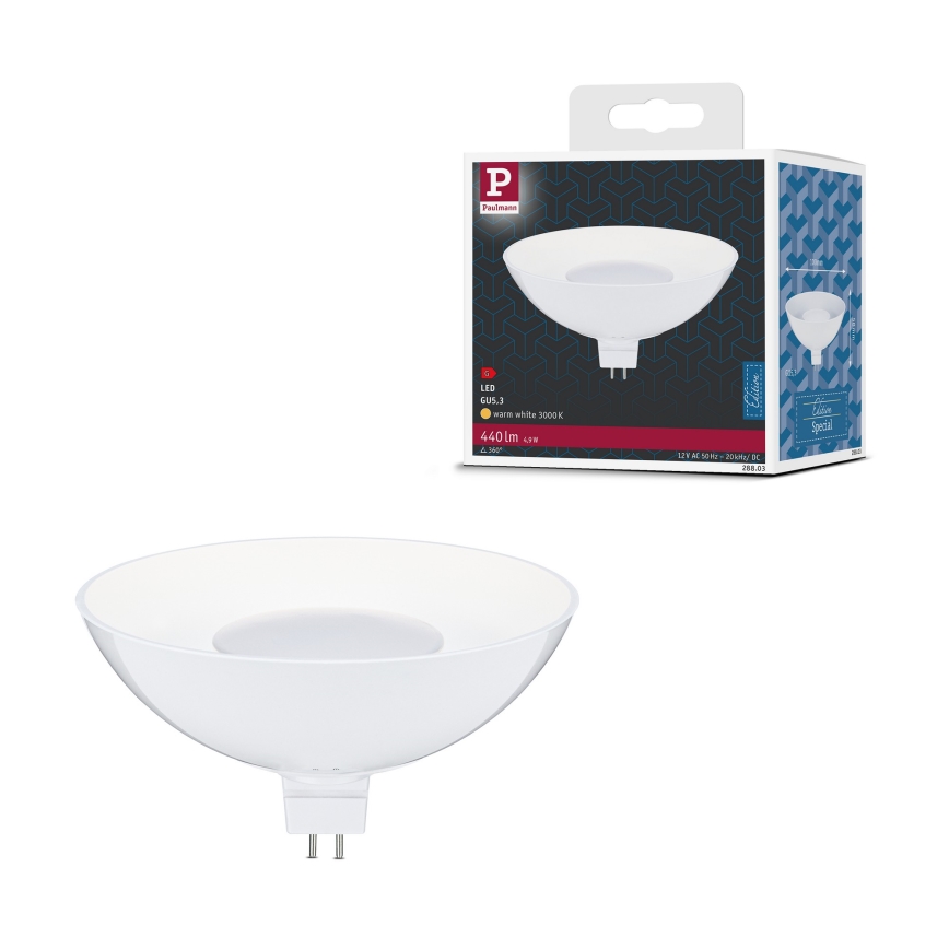 LED reflektorna žarulja GU5,3/4,9W/12V 3000K - Paulmann 28803