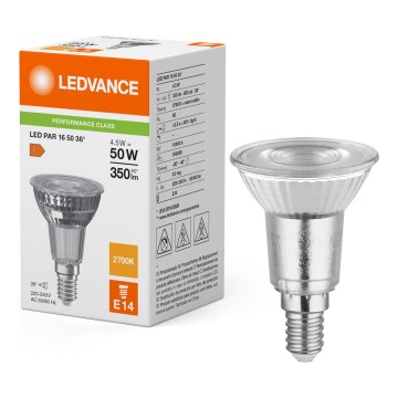 LED Reflektorna žarulja PAR16 E14/4,5W/230V 2700K 36° - Ledvance