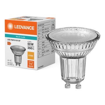 LED reflektorna žarulja PAR16 GU10/4,3W/230V 2700K 36° - Ledvance