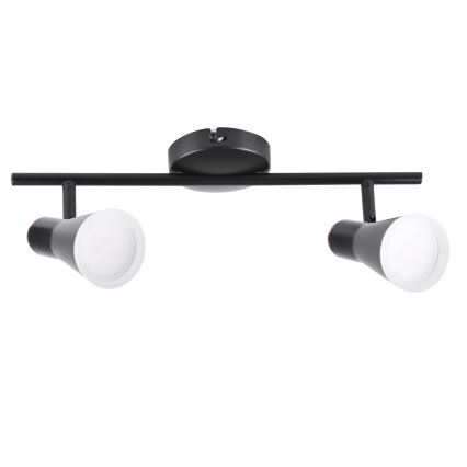 LED Reflektorska svjetiljka BERG 2xLED/4,2W/230V crna