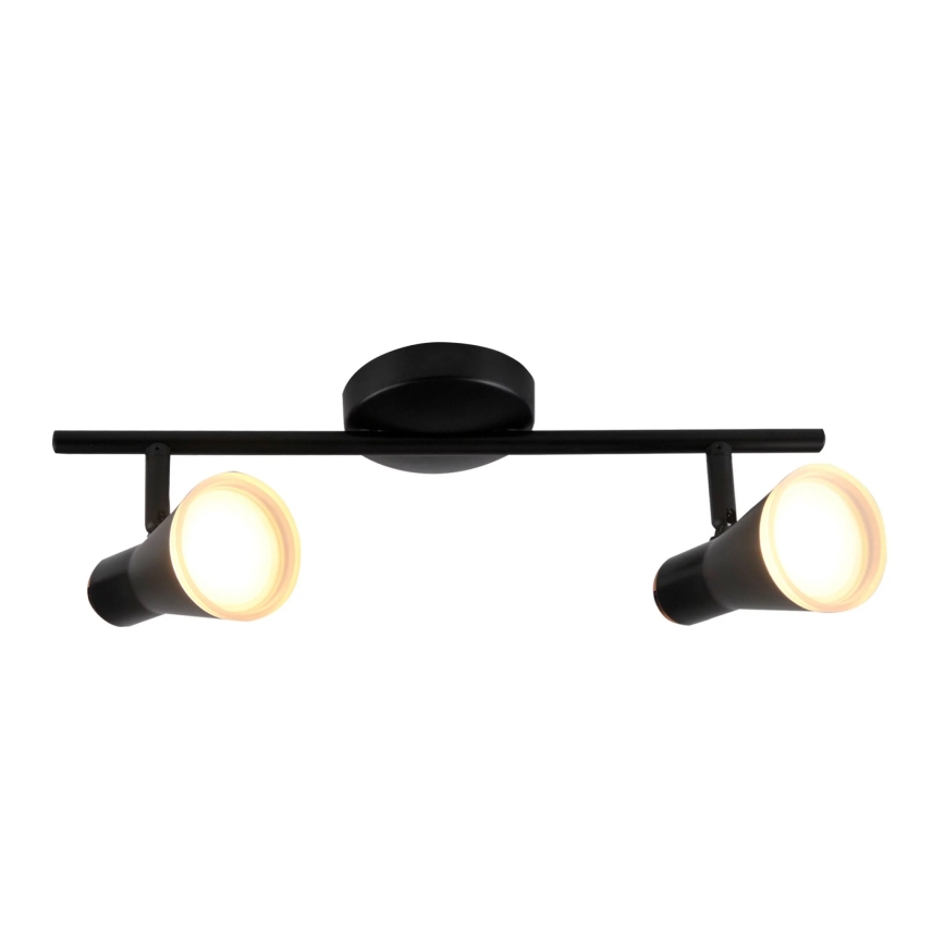 LED Reflektorska svjetiljka BERG 2xLED/4,2W/230V crna