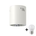 LED Reflektorska svjetiljka GEORGE 1xE27/6W/230V pr. 11 cm bijela