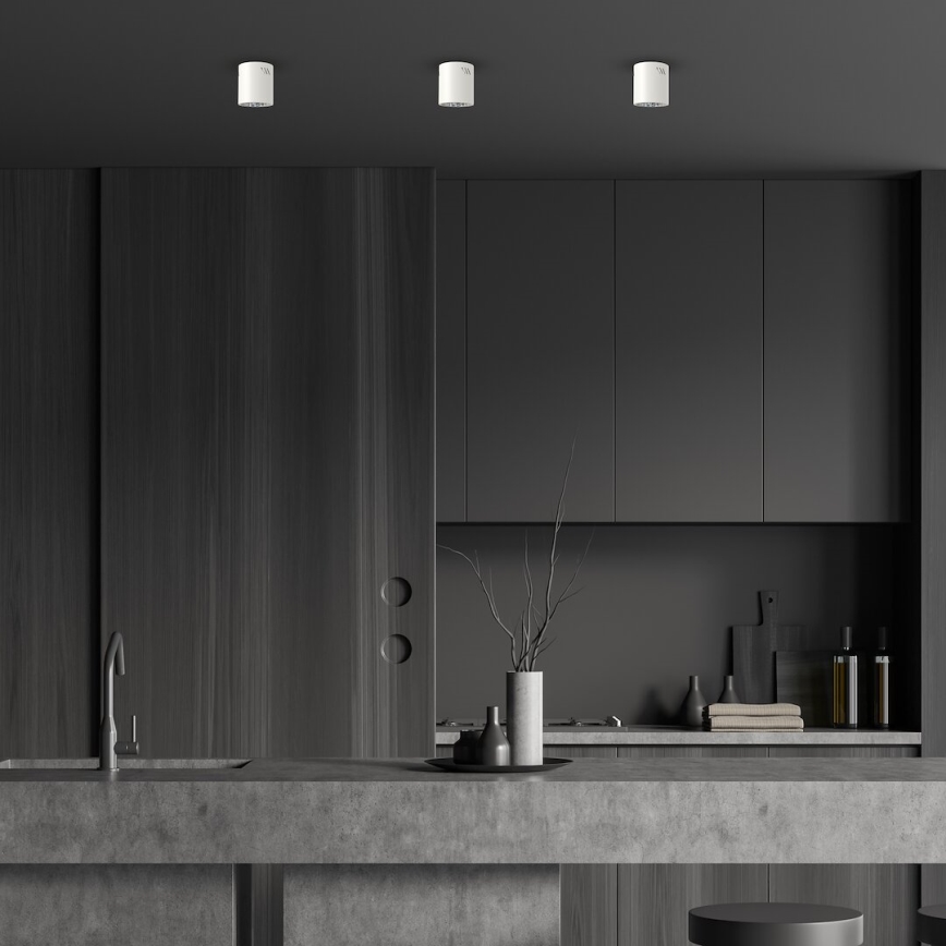 LED Reflektorska svjetiljka GEORGE 1xE27/6W/230V pr. 11 cm bijela