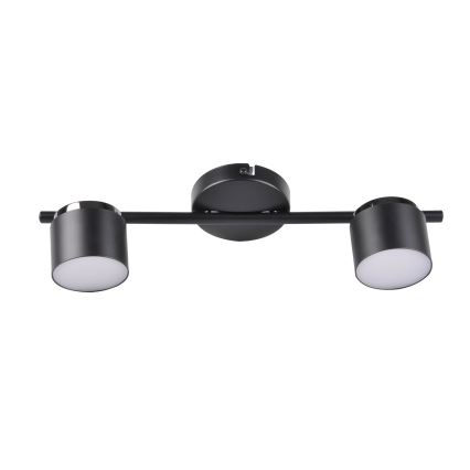 LED Reflektorska svjetiljka KUBIK 2xLED/4,2W/230V crna