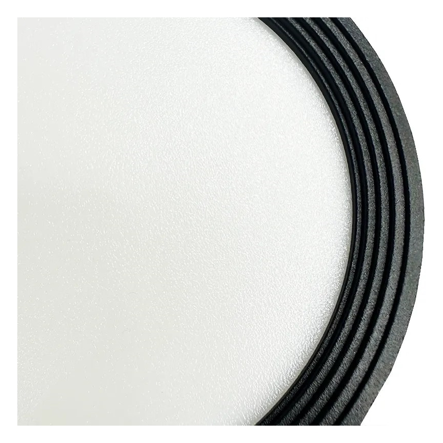LED Reflektorska svjetiljka LED/17W/230V 4000K pr. 15 cm crna