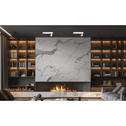 LED Reflektorska svjetiljka MAGNET LED/5W/230V + 1xGU10/60W 3000/4000K bijela