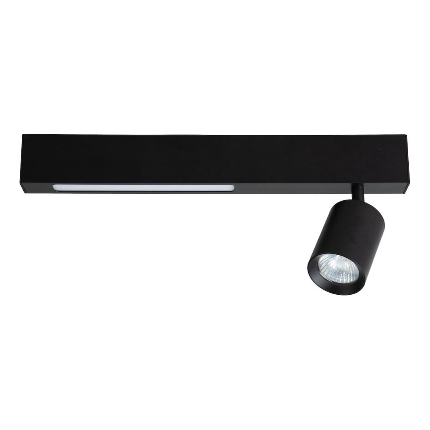 LED Reflektorska svjetiljka MAGNET LED/5W/230V + 1xGU10/60W 3000/4000K crna