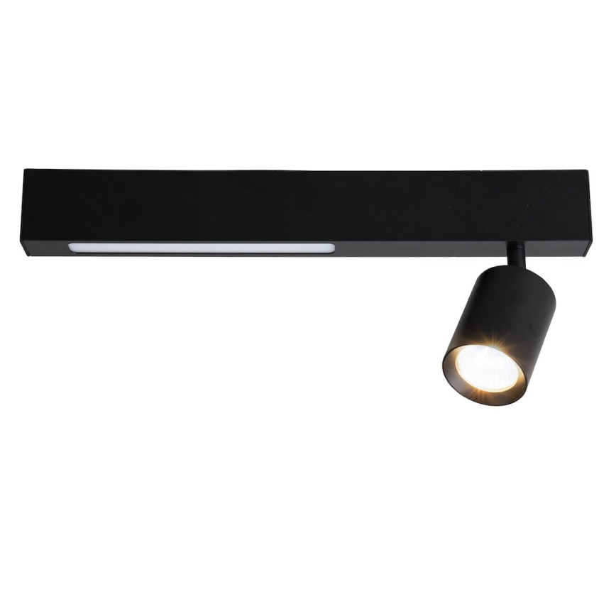 LED Reflektorska svjetiljka MAGNET LED/5W/230V + 1xGU10/60W 3000/4000K crna