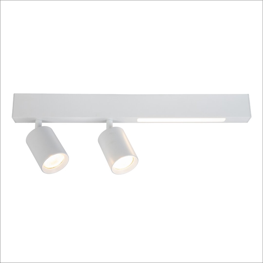 LED Reflektorska svjetiljka MAGNET LED/5W/230V + 2xGU10/60W 3000/4000K bijela