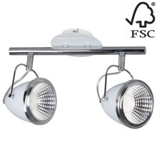 LED Reflektorska svjetiljka OLIVER 2xGU/5,5W/230V – FSC certificirano