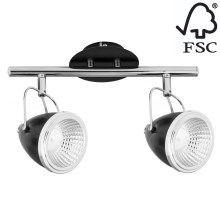 LED Reflektorska svjetiljka OLIVER 2xGU10/5W/230V – FSC certificirano