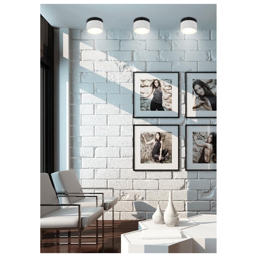LED Reflektorska svjetiljka TUBA LED/9W/230V bijela/crna