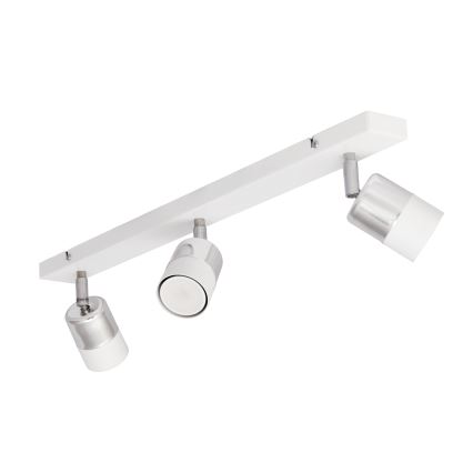 LED Reflektorska svjetiljka TUBSSON 3xGU10/4,8W/230V bijela/sjajni krom