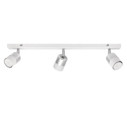 LED Reflektorska svjetiljka TUBSSON 3xGU10/4,8W/230V bijela/sjajni krom