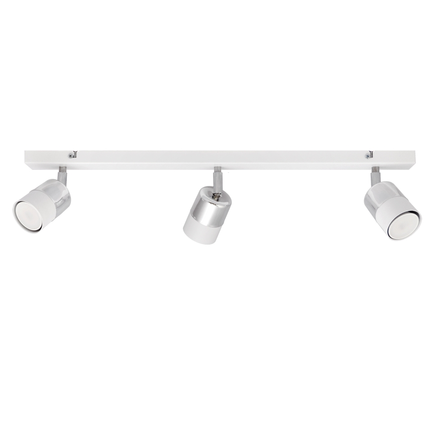 LED Reflektorska svjetiljka TUBSSON 3xGU10/4,8W/230V bijela/sjajni krom