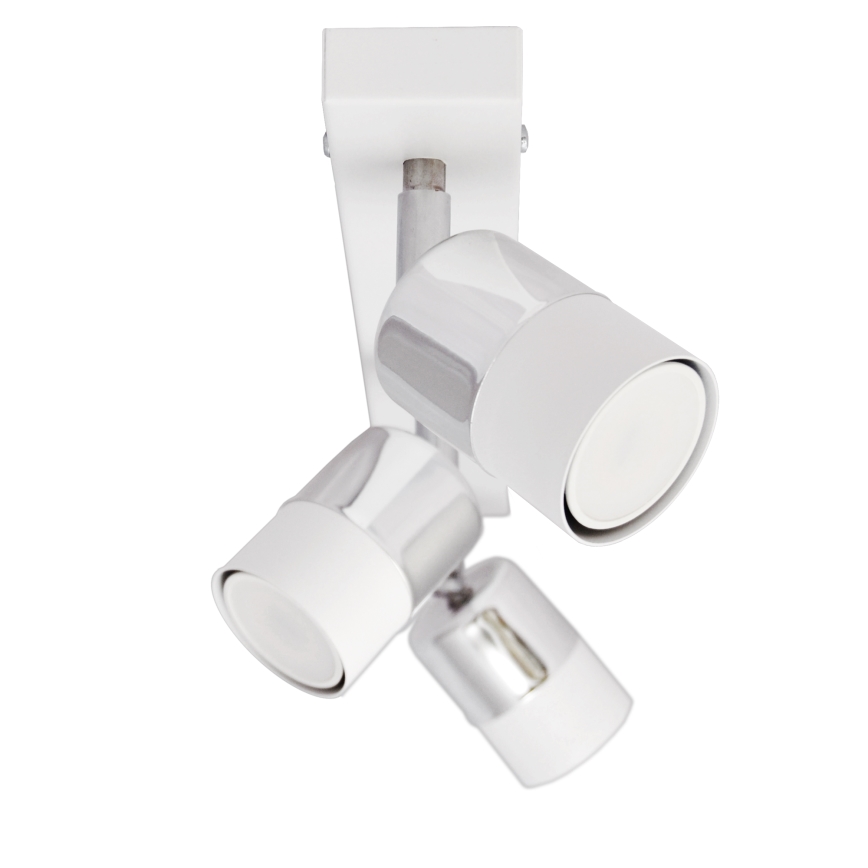LED Reflektorska svjetiljka TUBSSON 3xGU10/4,8W/230V bijela/sjajni krom