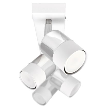 LED Reflektorska svjetiljka TUBSSON 4xGU10/4,8W/230V bijela/sjajni krom