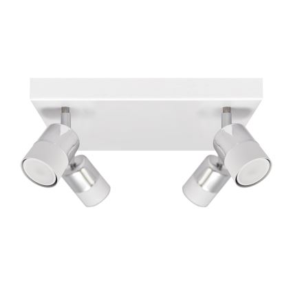 LED Reflektorska svjetiljka TUBSSON 4xGU10/4,8W/230V bijela/sjajni krom
