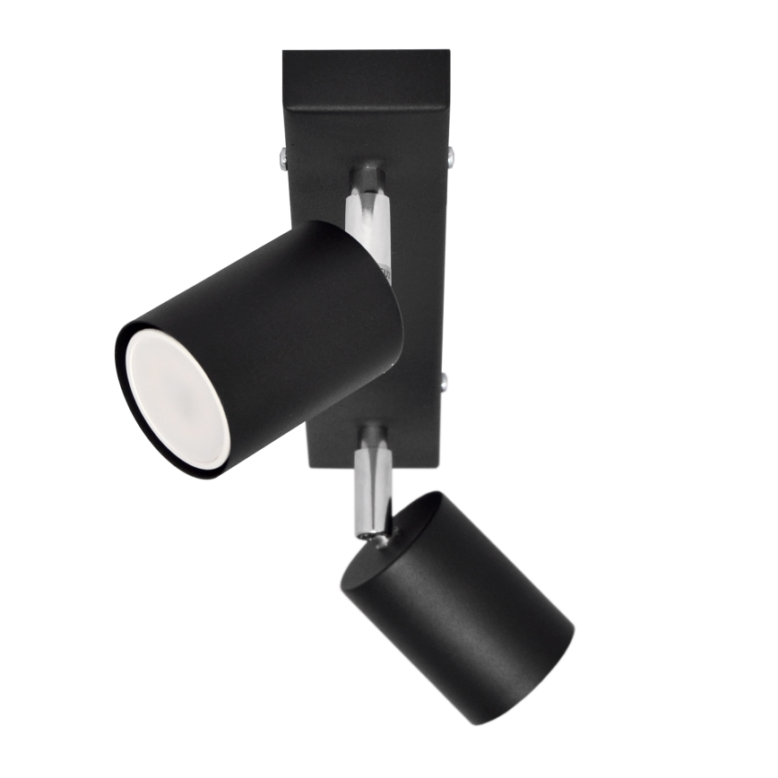 LED Reflektorska svjetiljka TUNE 2xGU10/4,8W/230V crna