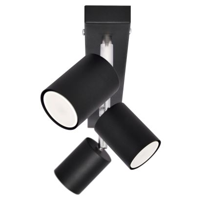 LED Reflektorska svjetiljka TUNE 3xGU10/4,8W/230V crna