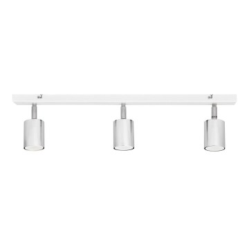 LED Reflektorska svjetiljka TUNE 3xGU10/4,8W/230V mat krom/bijela