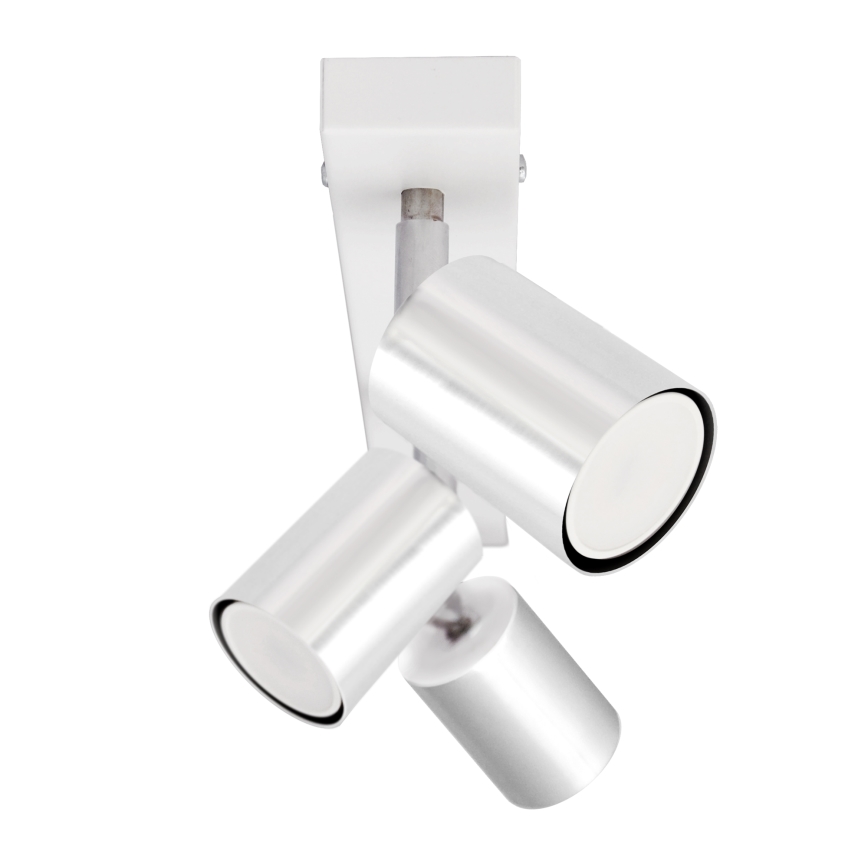 LED Reflektorska svjetiljka TUNE 3xGU10/4,8W/230V mat krom/bijela