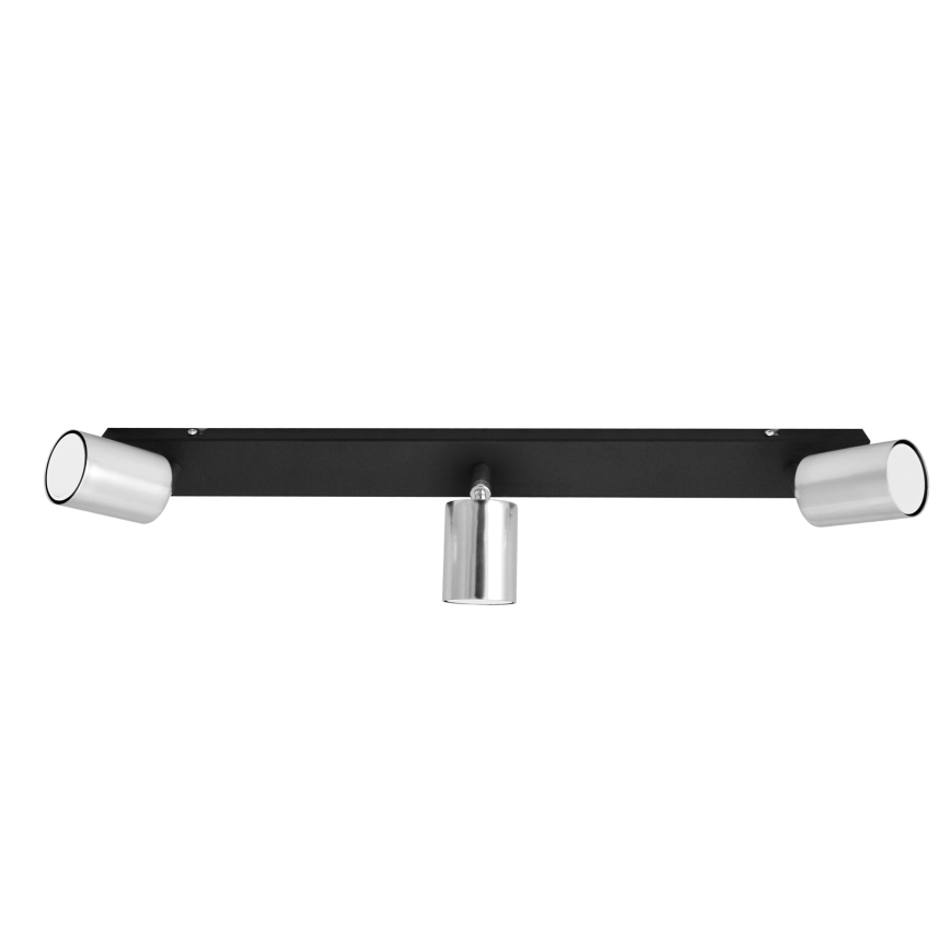 LED Reflektorska svjetiljka TUNE 3xGU10/4,8W/230V mat krom/crna