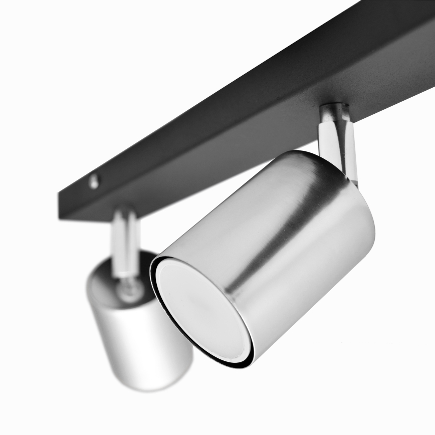 LED Reflektorska svjetiljka TUNE 3xGU10/4,8W/230V mat krom/crna