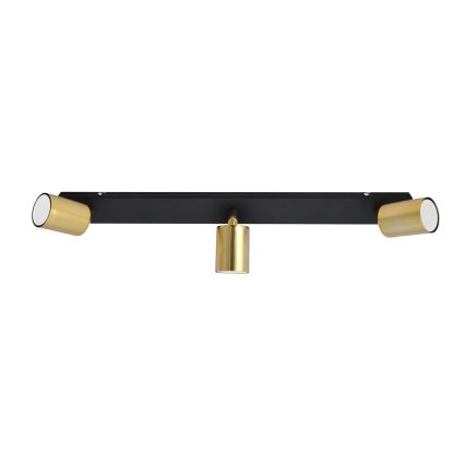 LED Reflektorska svjetiljka TUNE 3xGU10/4,8W/230V zlatna/crna