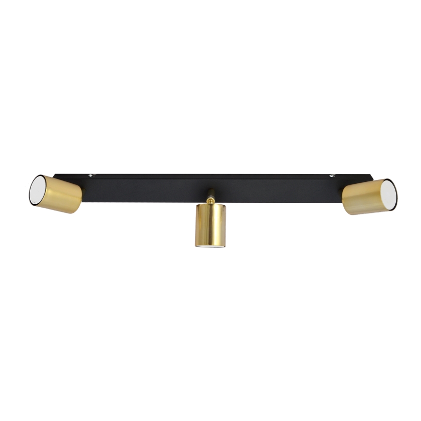 LED Reflektorska svjetiljka TUNE 3xGU10/4,8W/230V zlatna/crna
