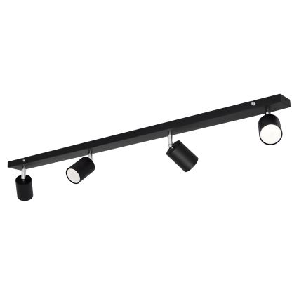 LED Reflektorska svjetiljka TUNE 4xGU10/4,8W/230V crna