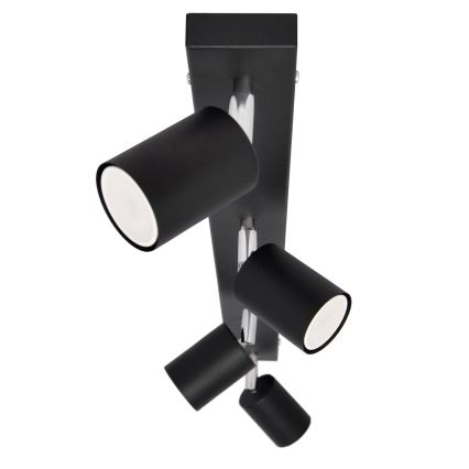 LED Reflektorska svjetiljka TUNE 4xGU10/4,8W/230V crna