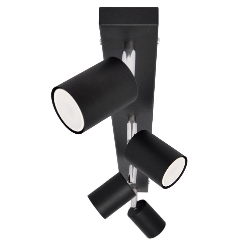 LED Reflektorska svjetiljka TUNE 4xGU10/4,8W/230V crna