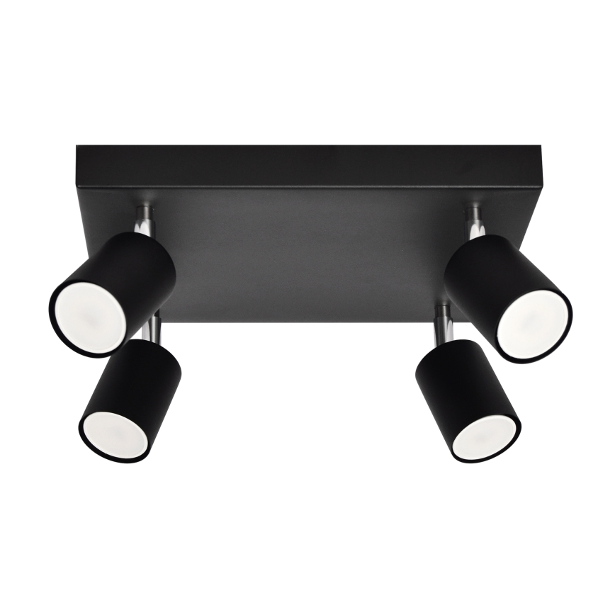 LED Reflektorska svjetiljka TUNE 4xGU10/4,8W/230V crna