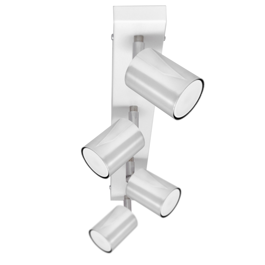 LED Reflektorska svjetiljka TUNE 4xGU10/4,8W/230V mat krom/bijela