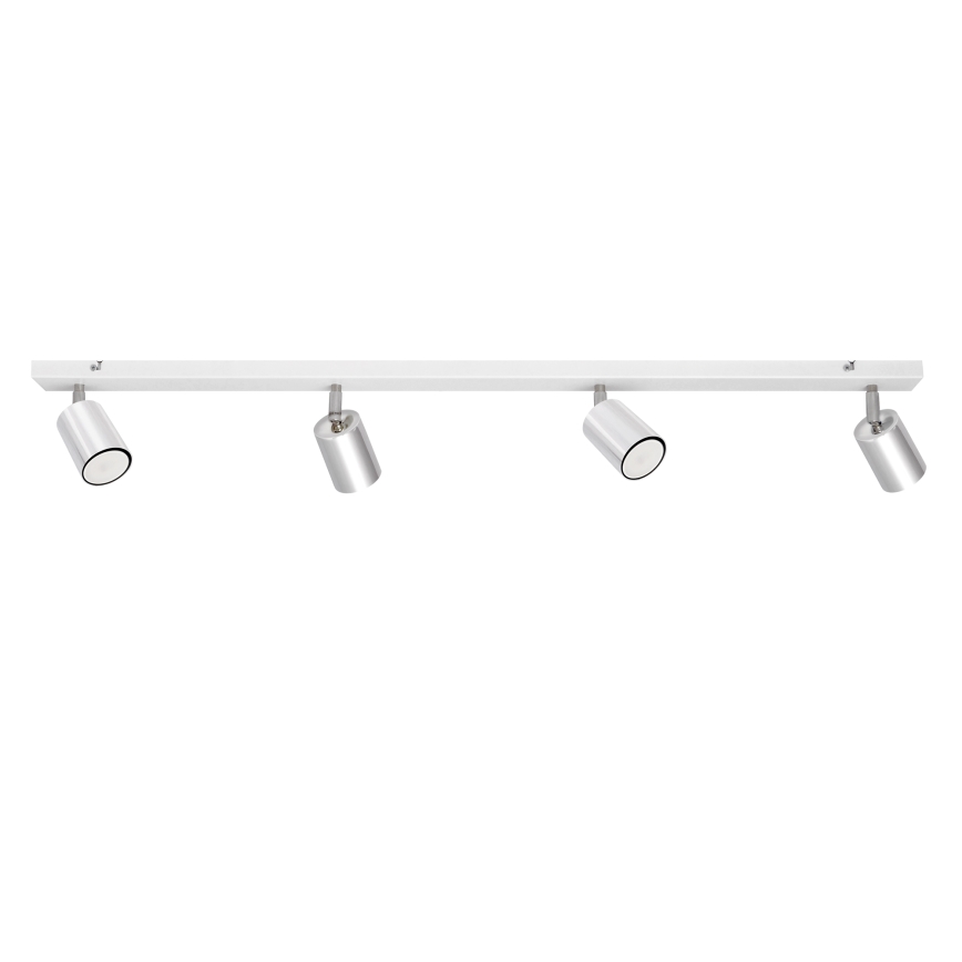 LED Reflektorska svjetiljka TUNE 4xGU10/4,8W/230V mat krom/bijela