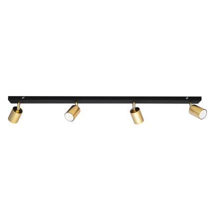 LED Reflektorska svjetiljka TUNE 4xGU10/4,8W/230V zlatna/crna