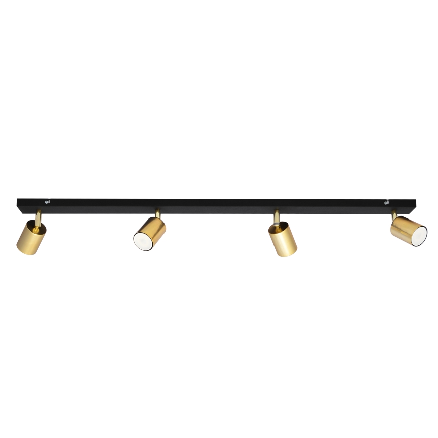 LED Reflektorska svjetiljka TUNE 4xGU10/4,8W/230V zlatna/crna