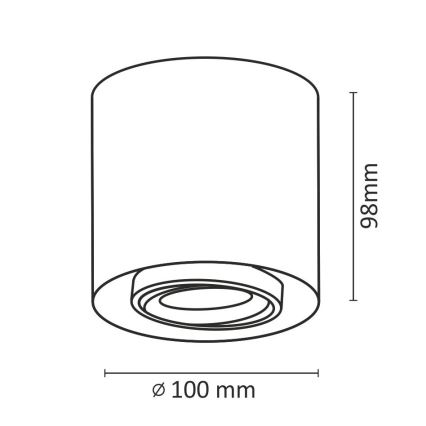 LED Reflektorska svjetiljka XENO LED/15W/230V bijela 1200lm